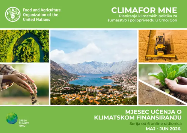 Crna Gora jača kapacitete za pristup klimatskom finansiranju